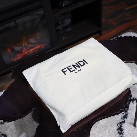 FENDI Tutina Karligraphy Fit Romper in Cherry - Fendi Red Romper